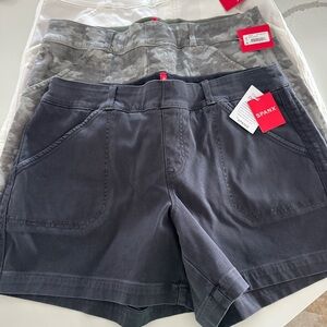 SPANX High Waist Shorts - Black, Gray, White